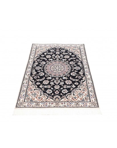 Tappeto Nain 9La Persia bianco grigio 81x120