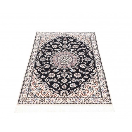 Tappeto Nain 9La Persia bianco grigio 81x120