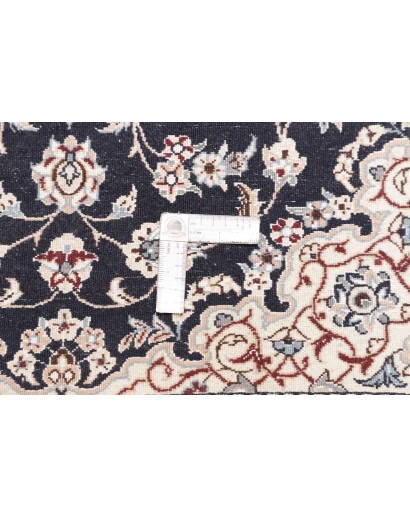 Tappeto Nain 9La Persia bianco grigio 81x120
