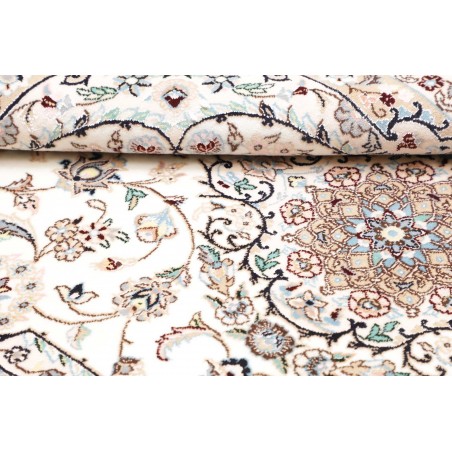 Tappeto Nain 9La Persia beige grigio 102x162