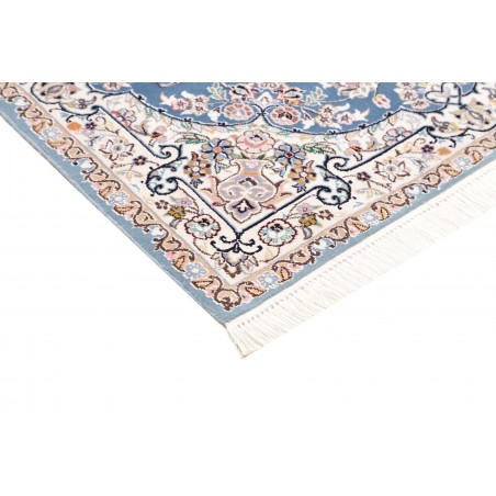Tappeto Nain 9La Persia bianco grigio 104x156
