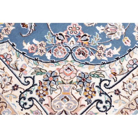 Tappeto Nain 9La Persia bianco grigio 104x156