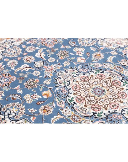Tappeto Nain 9La Persia bianco grigio 104x156