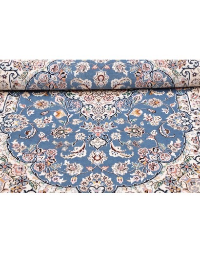 Tappeto Nain 9La Persia bianco grigio 104x156