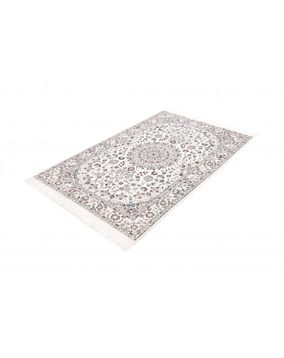 Tappeto Nain 6La Persia beige azzurro 109x165