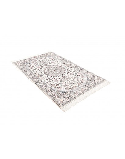 Tappeto Nain 6La Persia beige azzurro 109x165