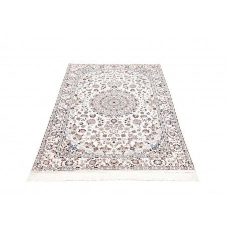 Tappeto Nain 6La Persia beige azzurro 109x165