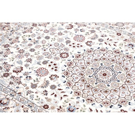 Tappeto Nain 6La Persia beige azzurro 109x165