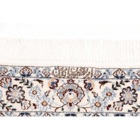 Tappeto Nain 6La Persia beige azzurro 109x165