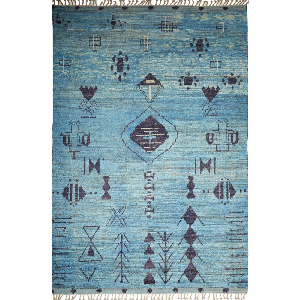 Tappeto Gabbeh Marrakech Pakistan grigio 246x352 Tappeto Gabbeh Marrakech Pakistan grigio 246x352