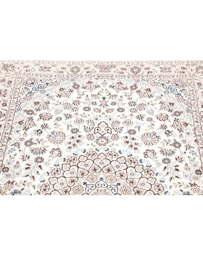 Tappeto Nain 6La Persia beige grigio 100x156