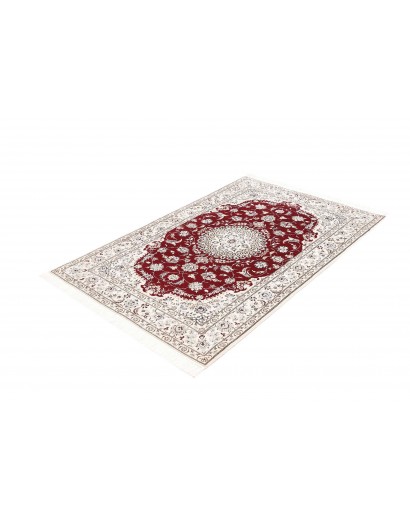Tappeto Nain 6La Persia bianco grigio 109x165