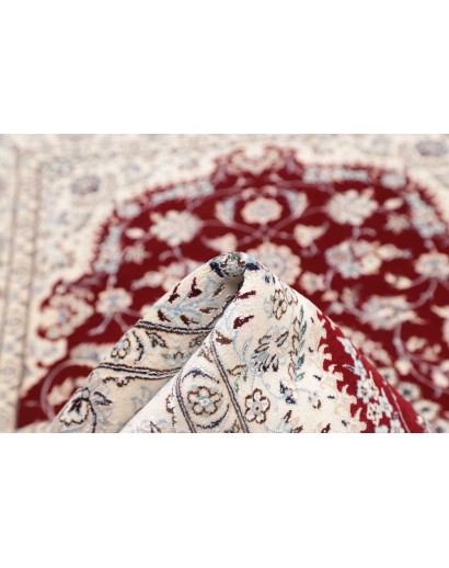 Tappeto Nain 6La Persia bianco grigio 109x165