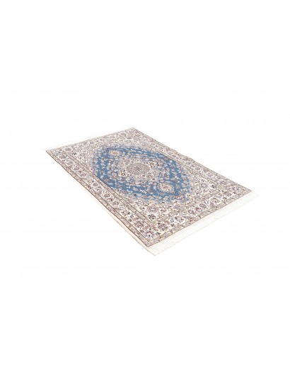 Tappeto Nain 9La Persia bianco blu 108x166