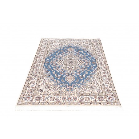 Tappeto Nain 9La Persia bianco blu 108x166