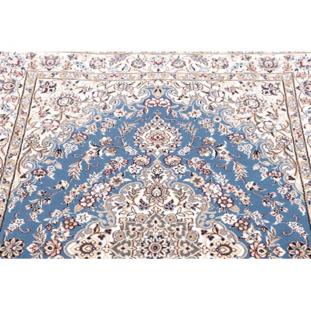 Tappeto Nain 9La Persia bianco blu 108x166