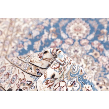 Tappeto Nain 9La Persia bianco blu 108x166