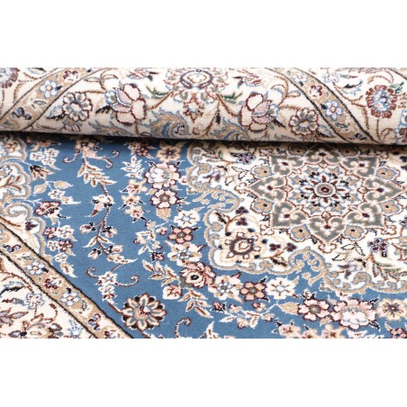 Tappeto Nain 9La Persia bianco blu 108x166
