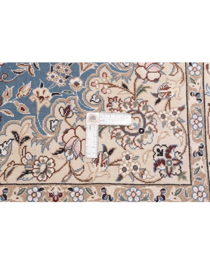 Tappeto Nain 9La Persia bianco blu 108x166