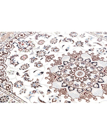 Tappeto Nain 6La Persia beige grigio 86x123