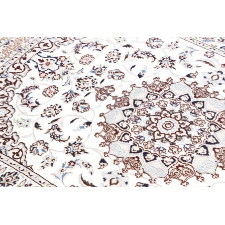 Tappeto Nain 6La Persia beige grigio 86x123