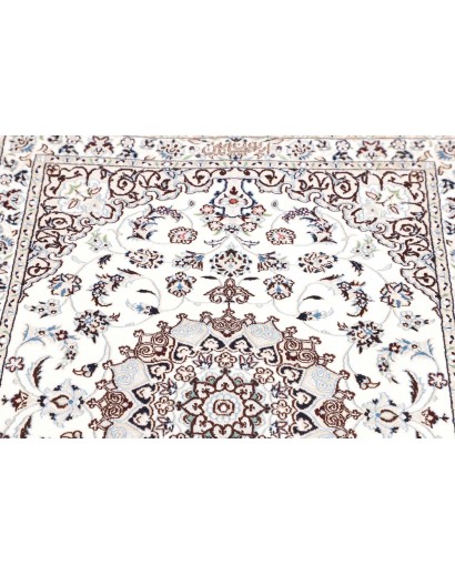 Tappeto Nain 6La Persia beige grigio 86x123