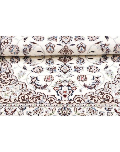Tappeto Nain 6La Persia beige grigio 86x123