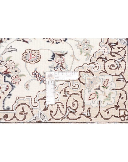 Tappeto Nain 6La Persia beige grigio 86x123
