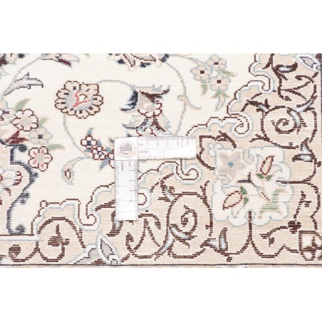 Tappeto Nain 6La Persia beige grigio 86x123