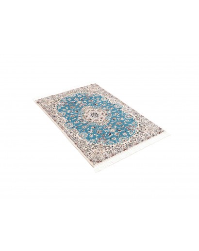 Tappeto Nain 6La Persia azzurro verde 83x121