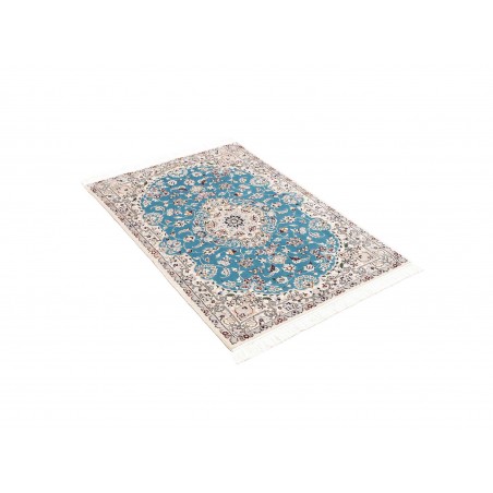 Tappeto Nain 6La Persia azzurro verde 83x121