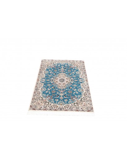 Tappeto Nain 6La Persia azzurro verde 83x121