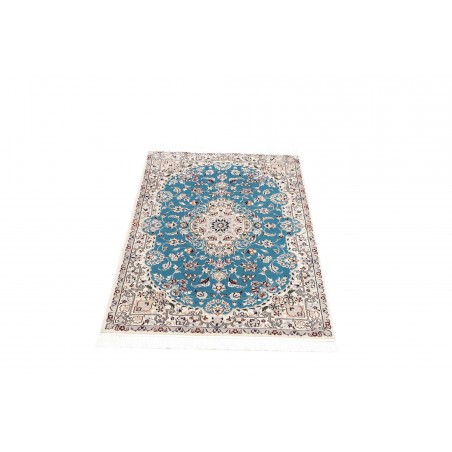 Tappeto Nain 6La Persia azzurro verde 83x121