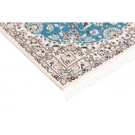 Tappeto Nain 6La Persia azzurro verde 83x121
