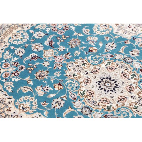 Tappeto Nain 6La Persia azzurro verde 83x121