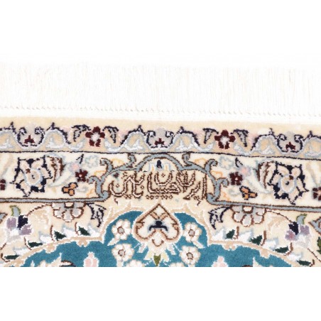 Tappeto Nain 6La Persia azzurro verde 83x121