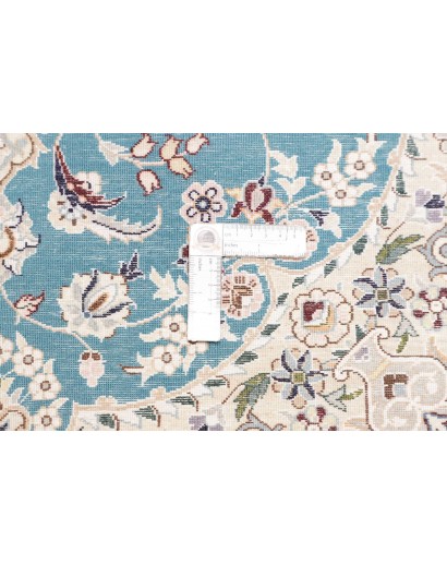 Tappeto Nain 6La Persia azzurro verde 83x121