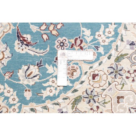 Tappeto Nain 6La Persia azzurro verde 83x121