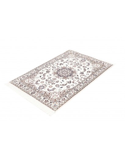 Tappeto Nain 6La Persia beige azzurro 82x120