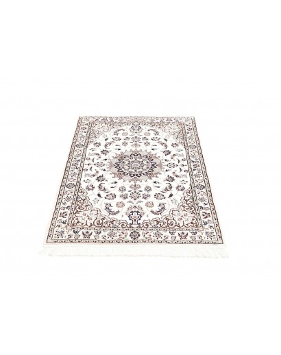 Tappeto Nain 6La Persia beige azzurro 82x120