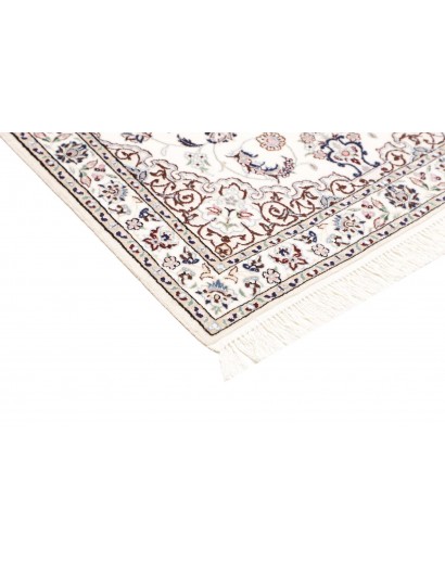 Tappeto Nain 6La Persia beige azzurro 82x120
