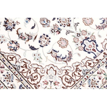 Tappeto Nain 6La Persia beige azzurro 82x120