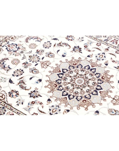 Tappeto Nain 6La Persia beige azzurro 82x120