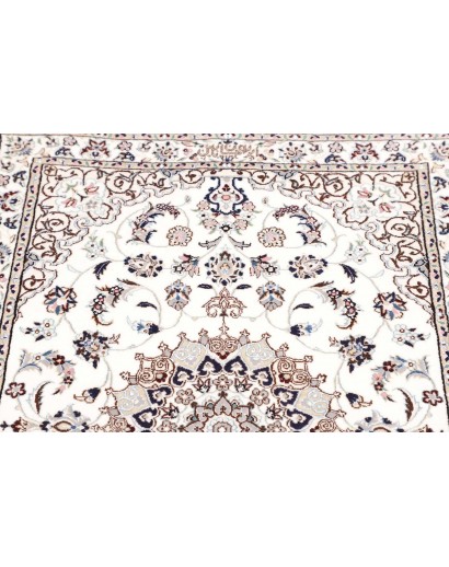 Tappeto Nain 6La Persia beige azzurro 82x120
