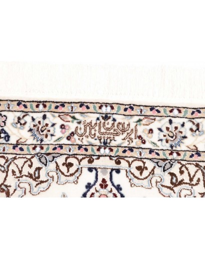 Tappeto Nain 6La Persia beige azzurro 82x120