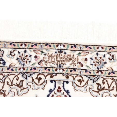 Tappeto Nain 6La Persia beige azzurro 82x120