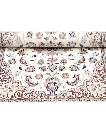 Tappeto Nain 6La Persia beige azzurro 82x120