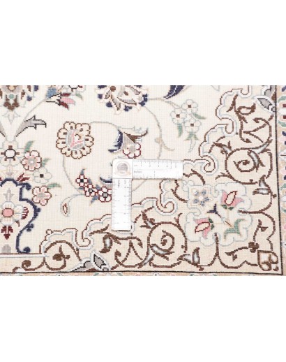 Tappeto Nain 6La Persia beige azzurro 82x120
