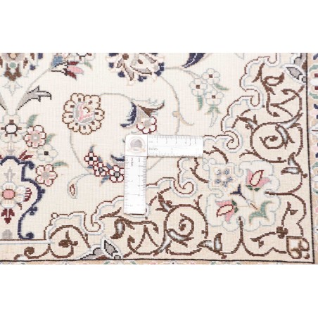 Tappeto Nain 6La Persia beige azzurro 82x120