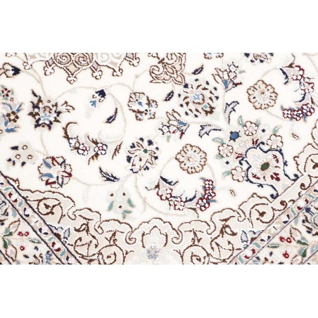 Tappeto Nain 6La Persia beige grigio 83x127